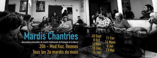 Mardi Chantrie : prochaine rencontre le mardi 12 novembre !