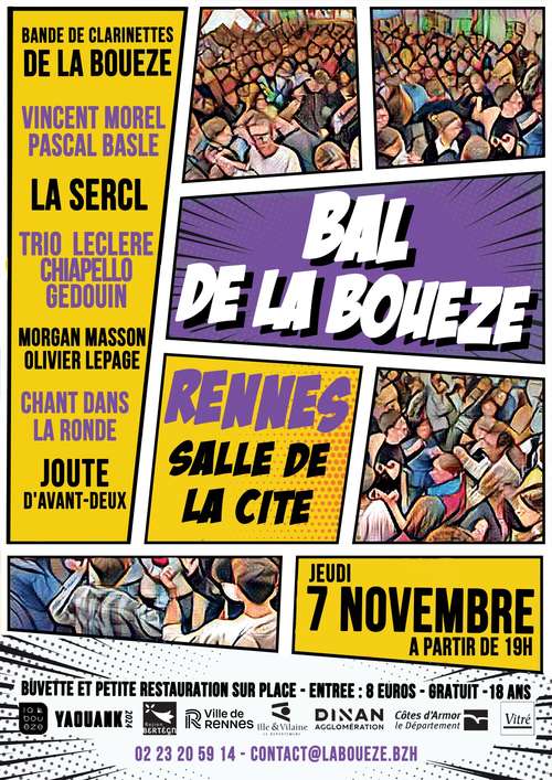 Bal de La Bouèze - Jeudi 7 novembre 2024