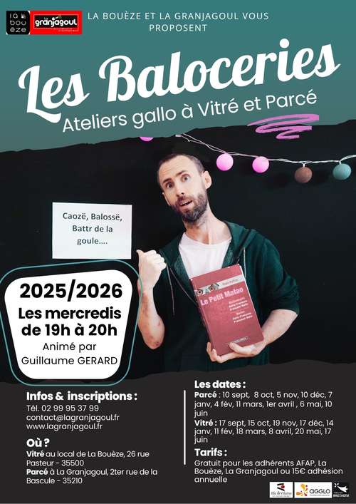 Rentrée 2025 - Nouviao ! Les Baloceries arrivent à Vitré - Mercredi 17 septembre 2025