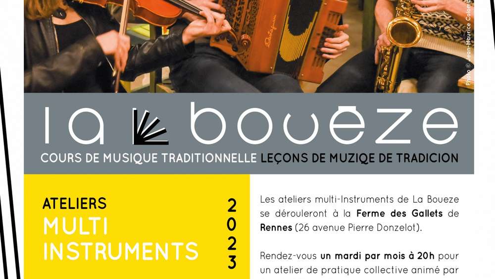 Ateliers Multi-Instruments à Rennes et Vitré : prochain rendez-vous en décembre