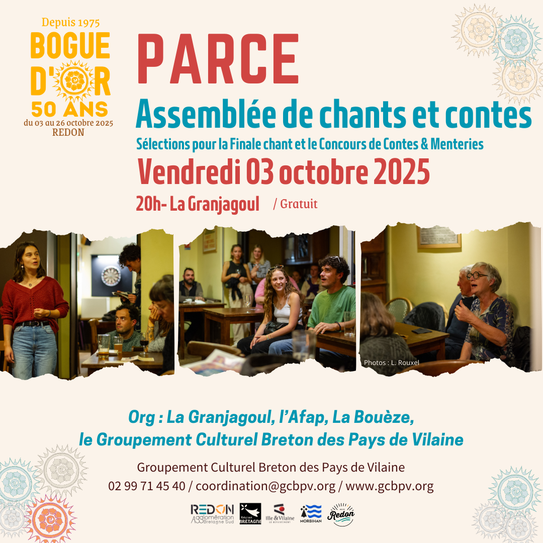 Assemblée de chants et contes - Vendredi 3 octobre 2025 à 20h