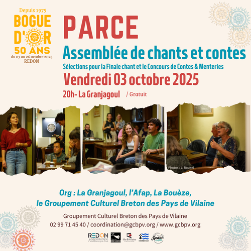 Assemblée de chants et contes - Vendredi 3 octobre 2025 à 20h