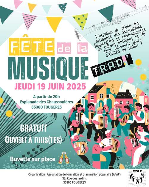 Fête de la musique traditionnelle - Jeudi 19 juin 2025