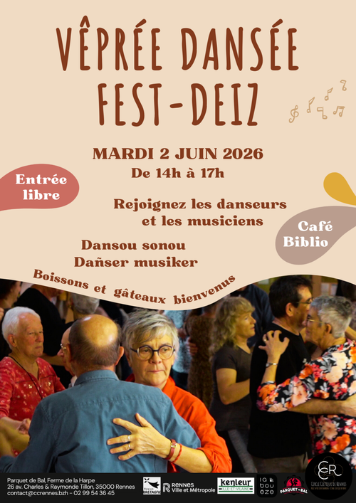 Vêprée dansée - Mardi 2 juin 2026