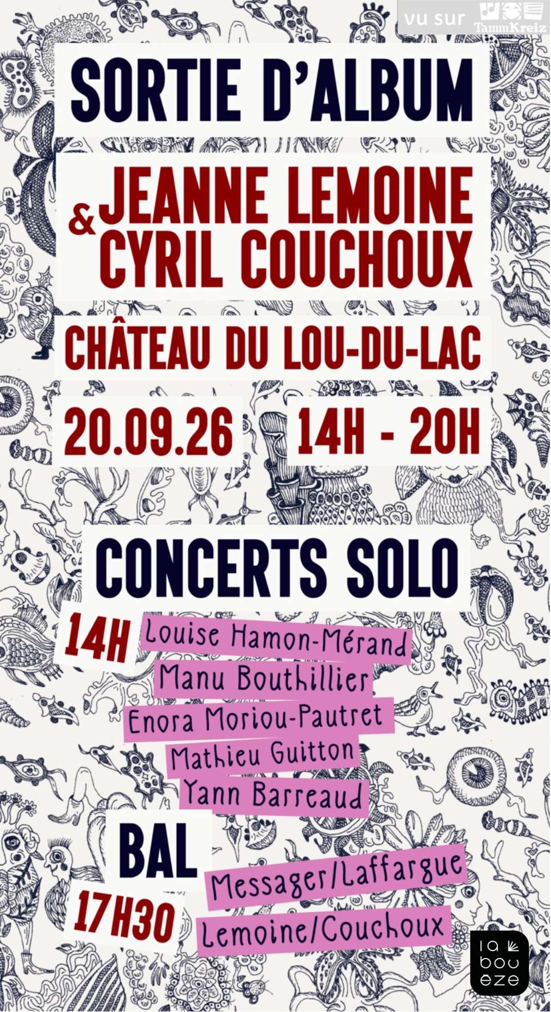 Spectacle et fest-deiz- Dimanche 20 septembre 2026
