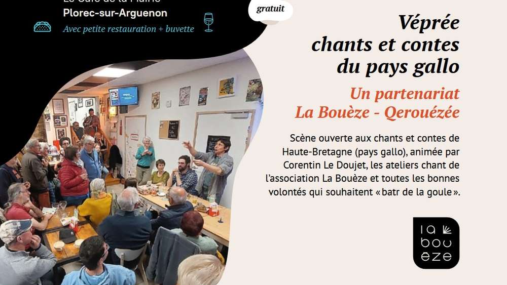 Véprée chants et contes du pays gallo le dimanche 8 novembre 2026