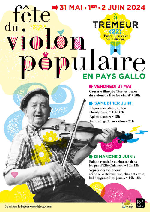Fête du violon populaire en pays Gallo - Du 31 mai au 2 juin 2024